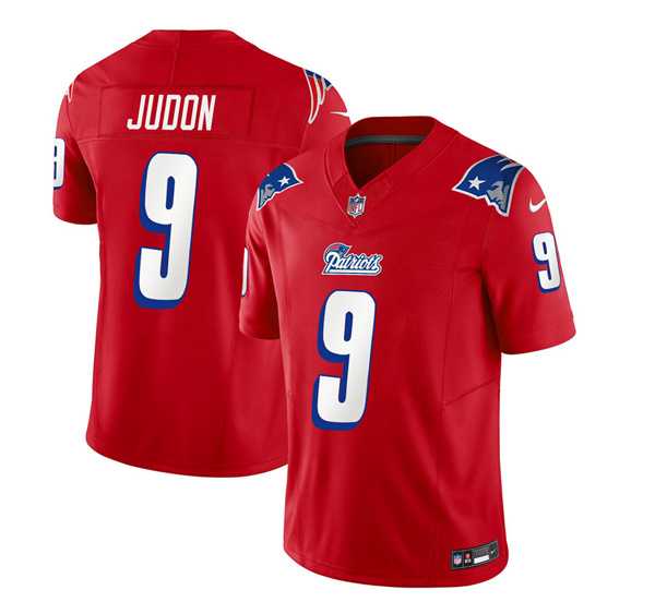 Men & Women & Youth New England Patriots #9 Matthew Judon Red 2023 F.U.S.E. Vapor Limited Jersey->new england patriots->NFL Jersey